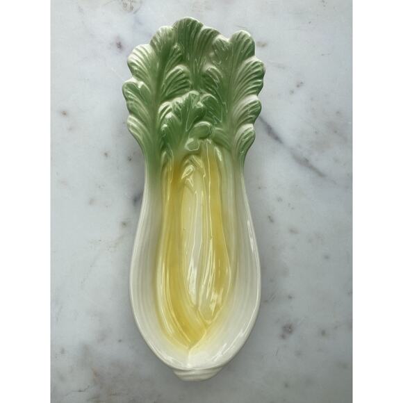 Vegetable Appetizer Kitchen Ceramic Tapas Serving Dish Vintage 50's USA Cardinal - Picture 1 of 8